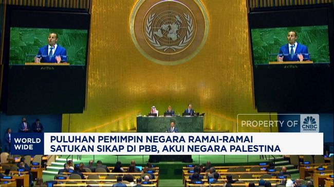 Video: Puluhan Pemimpin Negara Akui Negara Palestina di PBB