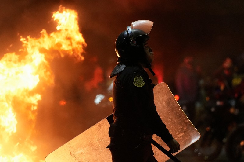 Ratusan warga Gen Z Peru kembali turun ke jalan berdemo memprotes praktik korupsi, kejahatan kelompok kriminal 