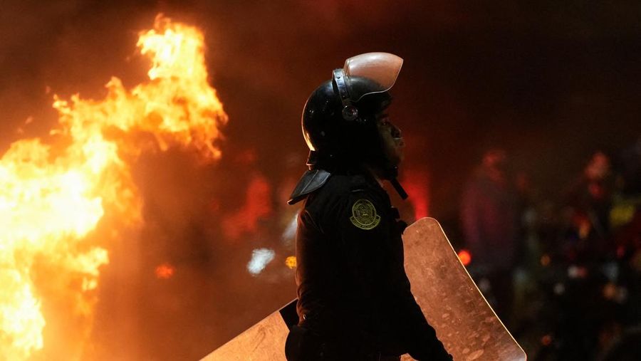 Ratusan warga Gen Z Peru kembali turun ke jalan berdemo memprotes praktik korupsi, kejahatan kelompok kriminal 