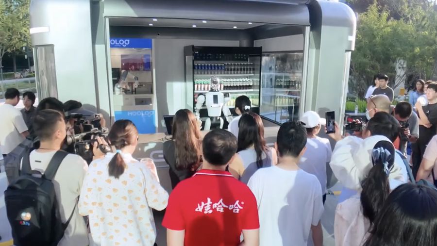 Toko Serba Ada Bertenaga Humanoid Pertama di Dunia - Dioperasikan oleh Galbot G1. (Tangkapan Layar Youtube/Galbot)