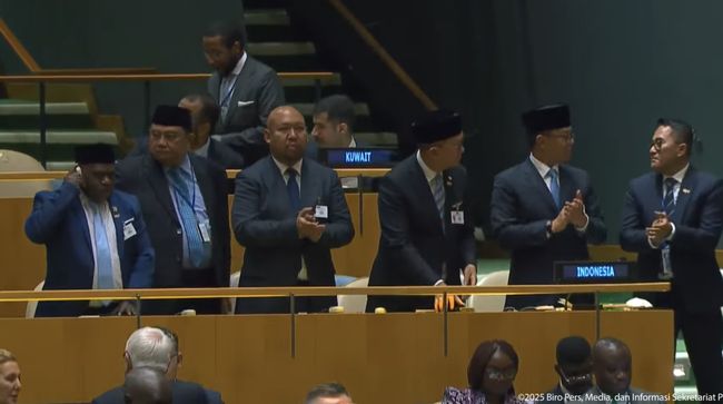 Langka, Ekspresi Haru Didit saat Prabowo Berbicara di Sidang Umum PBB