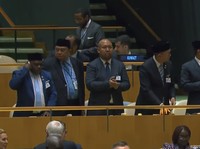 Langka, Ekspresi Haru Didit saat Prabowo Berbicara di Sidang Umum PBB