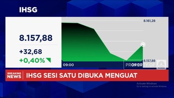 Video: IHSG Lanjut Ngegas, Dibuka Kokoh di Level 8.157
