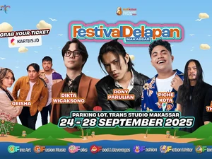 Jadwal Konser F8 2025 di TSM Makassar, Ada Penampilan Geisha-Rony Parulian!