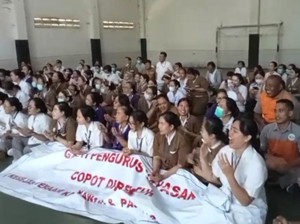 Nakes di Rangkasbitung Demo Tuntut RS Bayar Uang Jasa Pelayanan