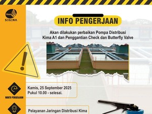 PDAM Makassar Perbaiki Pompa Distribusi di Kima A1, 20 Lokasi Terdampak