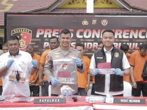 Sindikat Curanmor-Pemalsuan STNK Motor Curian di Inhu Dibongkar, 2 Ditembak