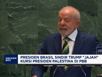 Video: Presiden Brasil Sindir Trump 'Jajah' Kursi Palestina di PBB