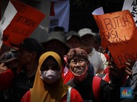 Jakarta Dikepung Demo Petani di Mana-Mana, Ini Penampakannya
