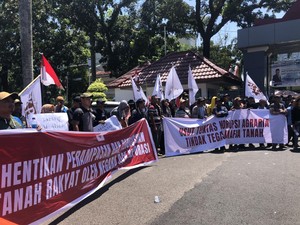 Ratusan Petani di Sumsel Minta Pemda Bantu Selesaikan Konflik Agraria
