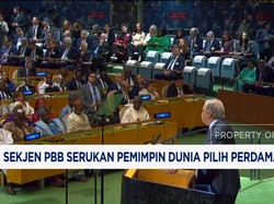 Video: Kelaparan & Kekerasan Mengancam, Sekjen PBB Serukan Perdamaian