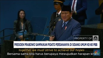 Video: Simak! Pidato Lengkap Prabowo di Sidang Umum PBB ke-80