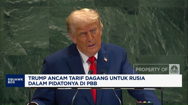 Video: Di PBB, Trump Kembali Ancam Tarif Dagang Untuk Rusia