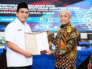 Jadi Geopark Nasional, Wagub Jateng Minta Kawasan Dieng Dikembangkan