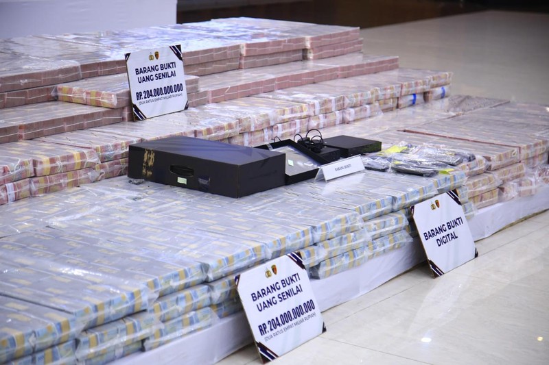 Direktorat Tindak Pidana Ekonomi Khusus (Dittipideksus) Bareskrim Polri berhasil membongkar jaringan sindikat pembobolan rekening bank dormant dengan total kerugian mencapai Rp204 miliar. (Dok. Bareskrim Polri)