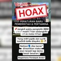 Viral Isu Kendaraan Nunggak Pajak Gak Bisa Isi BBM, Pertamina: Hoax!