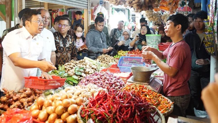 Kepala Bapanas Arief Prasetyo Adi ungkap posisi pangan nasional per September 2025. (Dok. Bapanas)