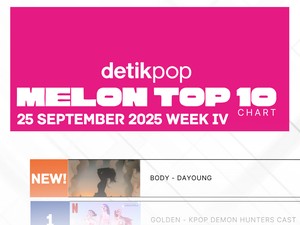 Single Body Dayoung Debut di Melon Top 100