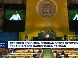 Video: Presiden Kolombia Serukan Setop Genosida di Gaza