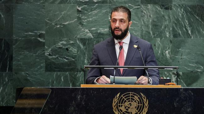 Dari Al-Qaeda ke Podium PBB, Sosok Ini Bawa Spirit Kebangkitan Suriah