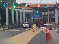2 Gerbang Tol Dalam Kota Masih Ditutup karena Perbaikan, Ini Lokasinya