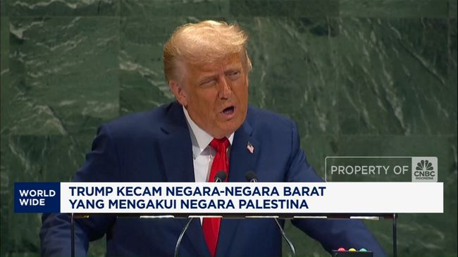 Video: Trump Kecam Negara-Negara Barat Yang Akui Palestina di PBB