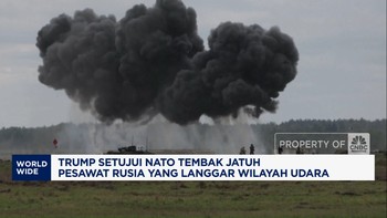Video: Trump Setujui NATO Tembak Jatuh Pesawat Rusia