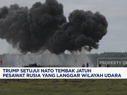 Video: Trump Setujui NATO Tembak Jatuh Pesawat Rusia