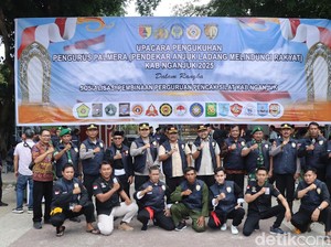 330 Pendekar Silat Dikukuhkan dalam Palmera, Siap Jaga Nganjuk Kondusif