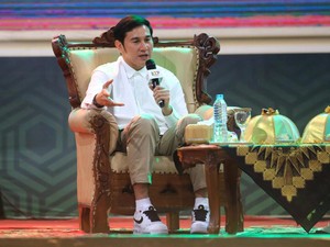 Vino G. Bastian Dibuat Kagum dengan Festival Film Santri di Gontor