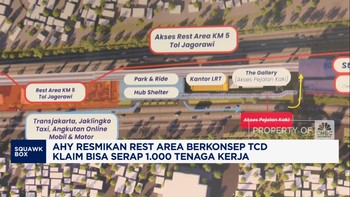 Video: AHY Resmikan Rest Area Berkonsep TCD, Serap 1000 Tenaga Kerja