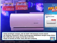 Beli AC di Transmart Yuk! Ada Diskon+Gratis Biaya Pasang