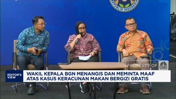 Video: Wakil Kepala BGN Nangis, Minta Maaf Siswa Keracunan