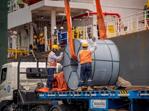 RI Ekspor Baja ke Spanyol 54.247 Ton