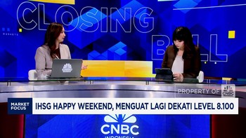 Video: IHSG Happy Weekend, Menguat Lagi Dekati Level 8.100