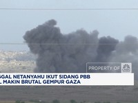 Video: Israel Gempur Gaza, Netanyahu Bawa Misi Politik ke PBB