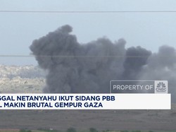 Video: Israel Gempur Gaza, Netanyahu Bawa Misi Politik ke PBB