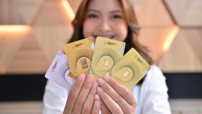 Permintaan Melonjak, Galeri 24 Pastikan Stok Emas Batangan Aman
