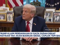 Video: Trump Klaim Perdamaian di Gaza Sudah Dekat