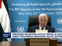 Video: Presiden Palestina Kutuk Israel & Hamas Sebut Penyebab Genosida