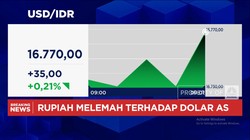 Video: Rupiah Lanjut Melemah, Makin Dekat ke Rp16.800 Per Dolar AS