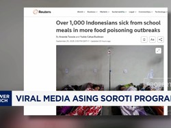 Video: Viral Media Asing Soroti Kasus Keracunan di Program MBG