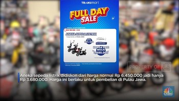 Sepeda Listrik Cuma 3 Jutaan! Cek Transmart Yuk