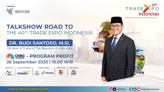 Live Now! Mendag Buka-Bukaan Peluang Ekspor Indonesia di Kancah Global