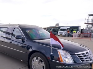 Tiba di Amsterdam, Prabowo Naik Limousine Spesial Kerajaan Belanda