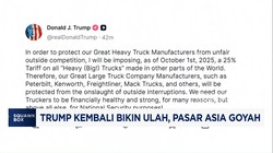 Video: Trump Kembali Bikin Ulah, Pasar Asia Goyah