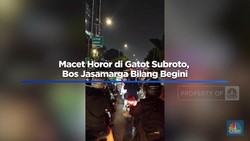 Video: Macet Horor di Gatot Subroto, Bos Jasamarga Bilang Begini