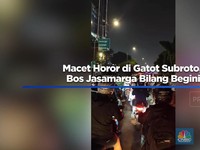 Video: Macet Horor di Gatot Subroto, Bos Jasamarga Bilang Begini