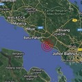 Gempa 3,5 SR Guncang Johor, Pertama Sejak Agustus