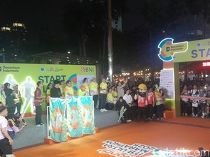 Pramono Anung Flag Off wondr ITB Ultra Marathon 2025, Rutenya Jakarta-Bandung